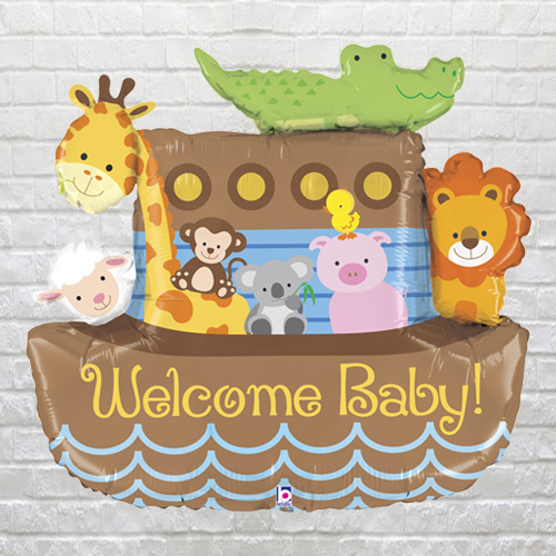 Noah's Ark Welcome Baby