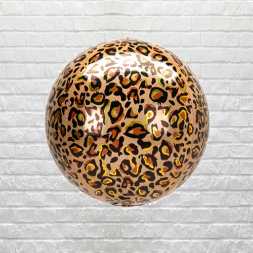 Leopard Globe Balloon
