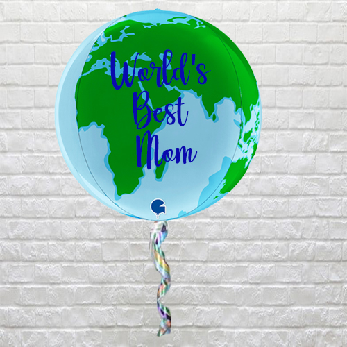 Personalised Earth Globe Balloon