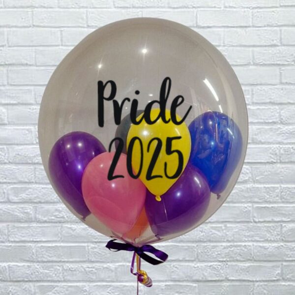 Pride 2025 Mini Bubble Balloon