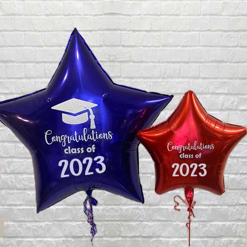 Personalised Large Star Shaped Balloon