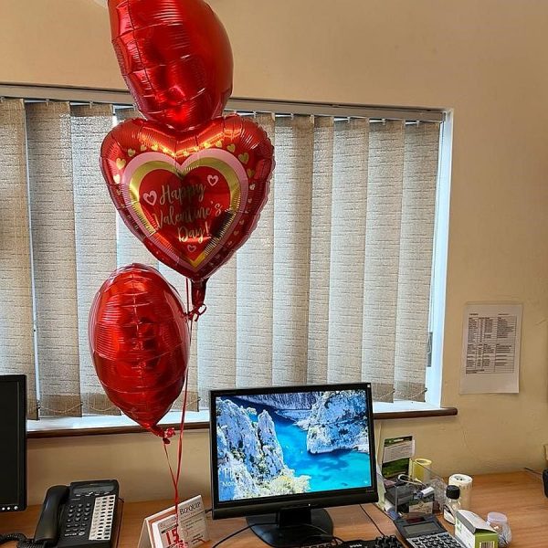 Valentine in Work
