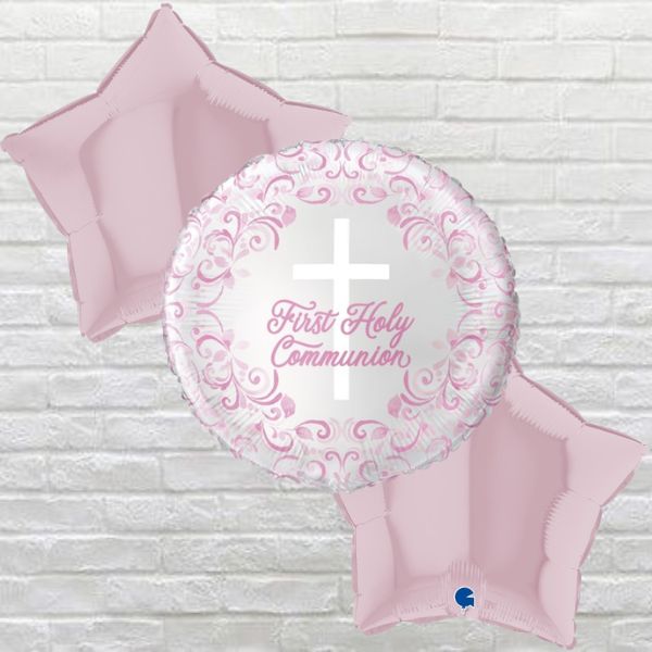 First Holy Communion Pink Bouquet
