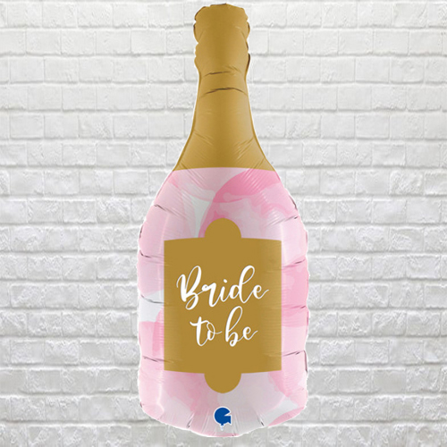 Champagne Bride To Be Bottle